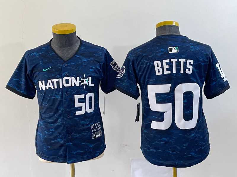 Youth Los Angeles Dodgers #50 Mookie Betts Number Royal 2023 All star Cool Base Stitched Jersey,We sell and wholesale Youth Los Angeles Dodgers #50 Mookie Betts Number Royal 2023 All star Cool Base Stitched Jersey on line form chian!